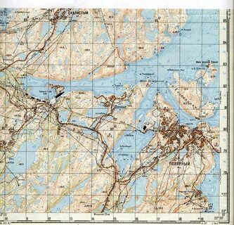 Кольские карты мурманск
