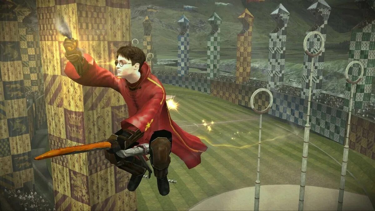 Harry Potter and the half-Blood Prince (игра). Игра в поттере на метле