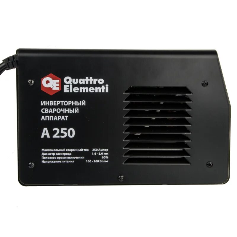 Сварочный инвертор quattro elementi. Сварочный инвертор quattro elementi a 250. wp24v 160 а quattro elementi s600005. сварочный инвертор basic 160.
