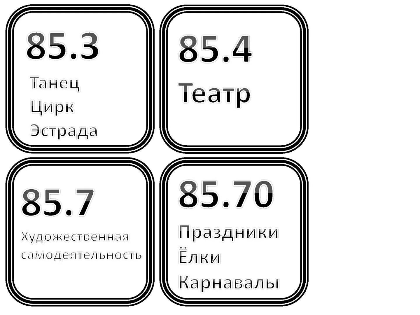 Типы разделителей. Типы разделителей