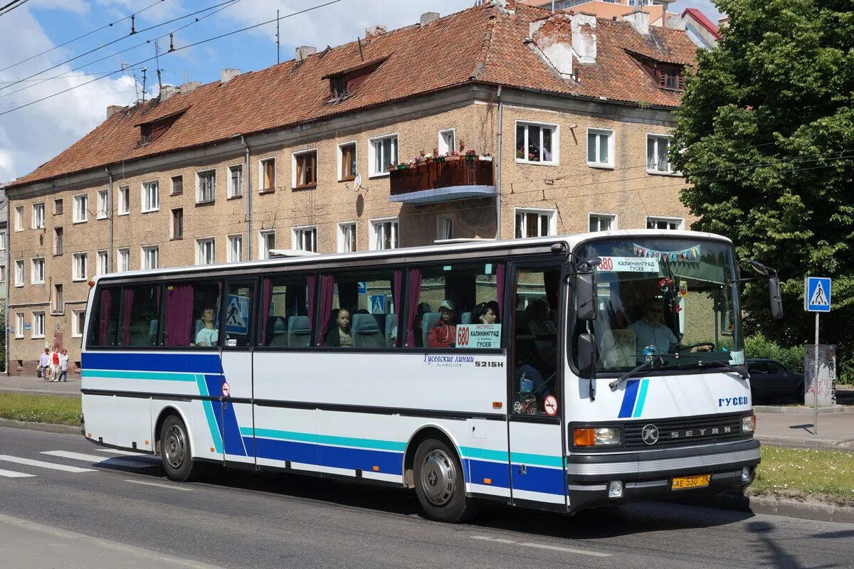 Автобусы 680 калининград. Сетра 215 Калининград. Автобус Гусев Калининград 680 э. Setra s215ul Калининград. Автобус 680 э Калининград.