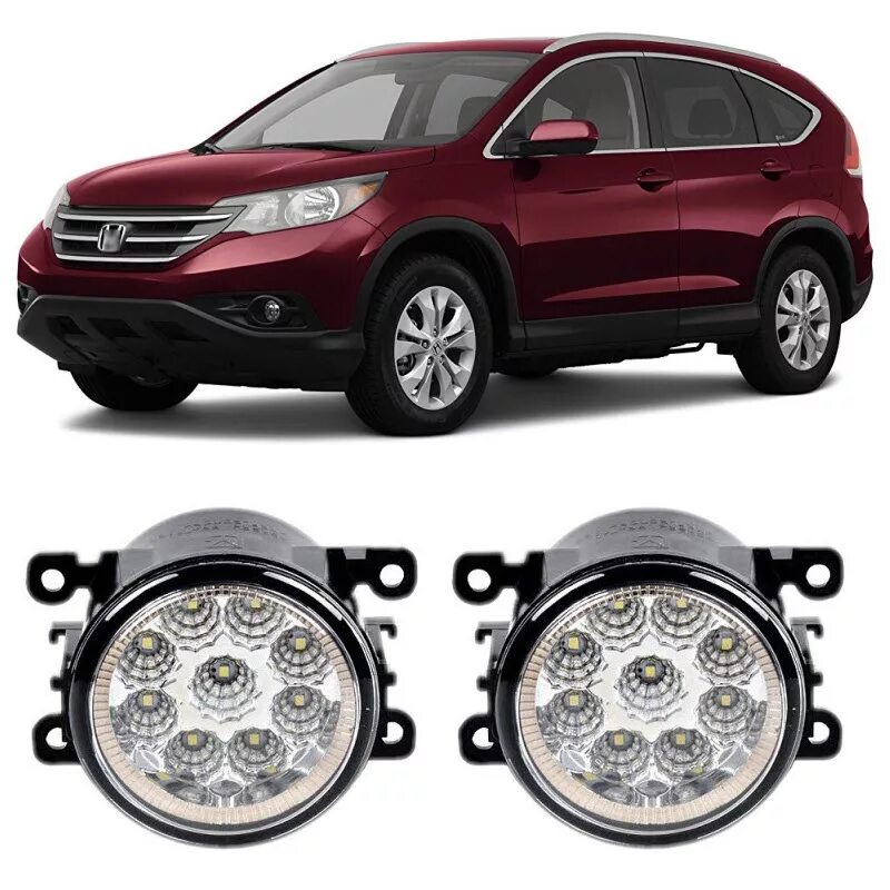 Противотуманные фары cr v. Led фонарь Honda CRV 2014. Led фонарь Honda CRV 2012. ПТФ led Honda CR-V 2008. Светодиодные противотуманные фары Honda CRV 3 2008.