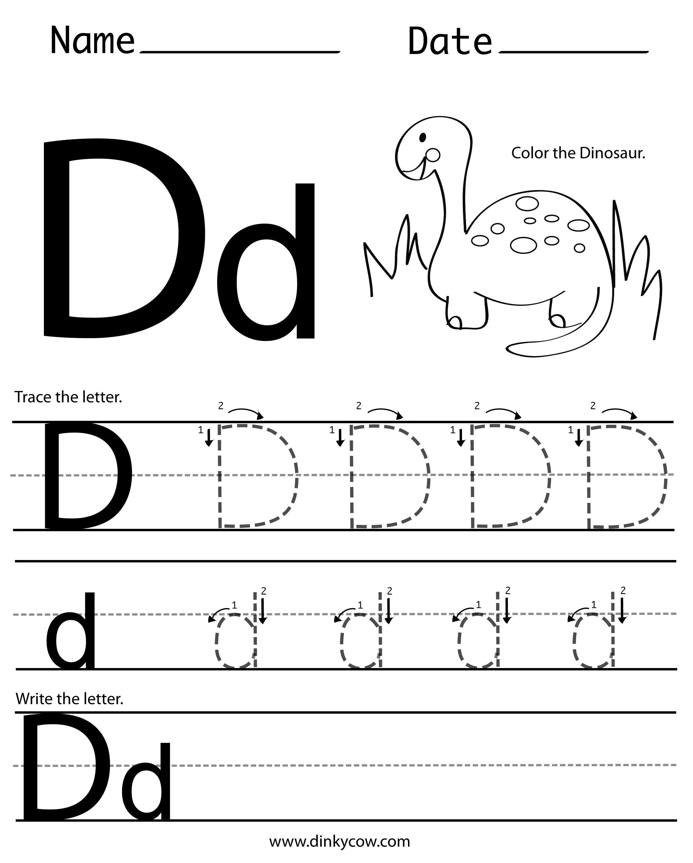 D write