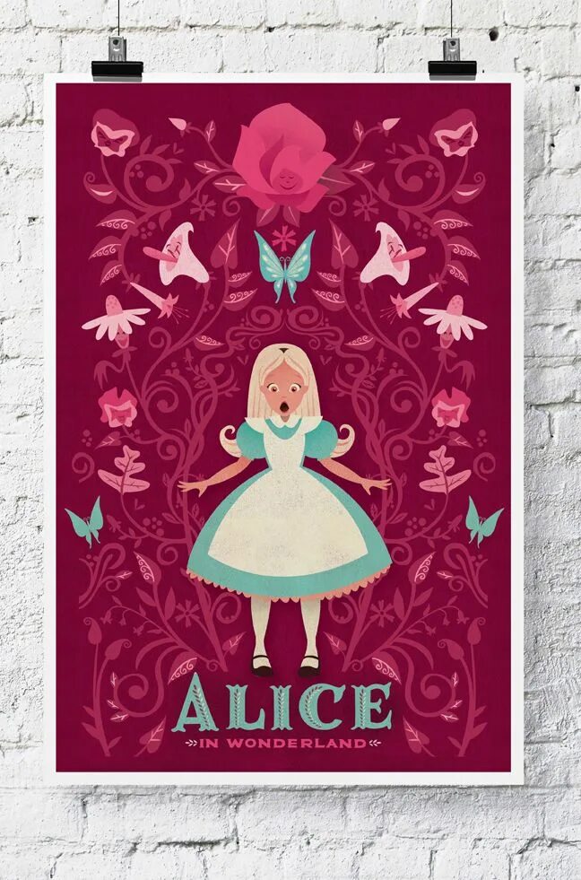 Постер Алиса в стране чудес. Алиса в стране чудес плакат. Постер из сказки Алиса в стране чудес. Постеры в детскую Алиса в стране чудес.