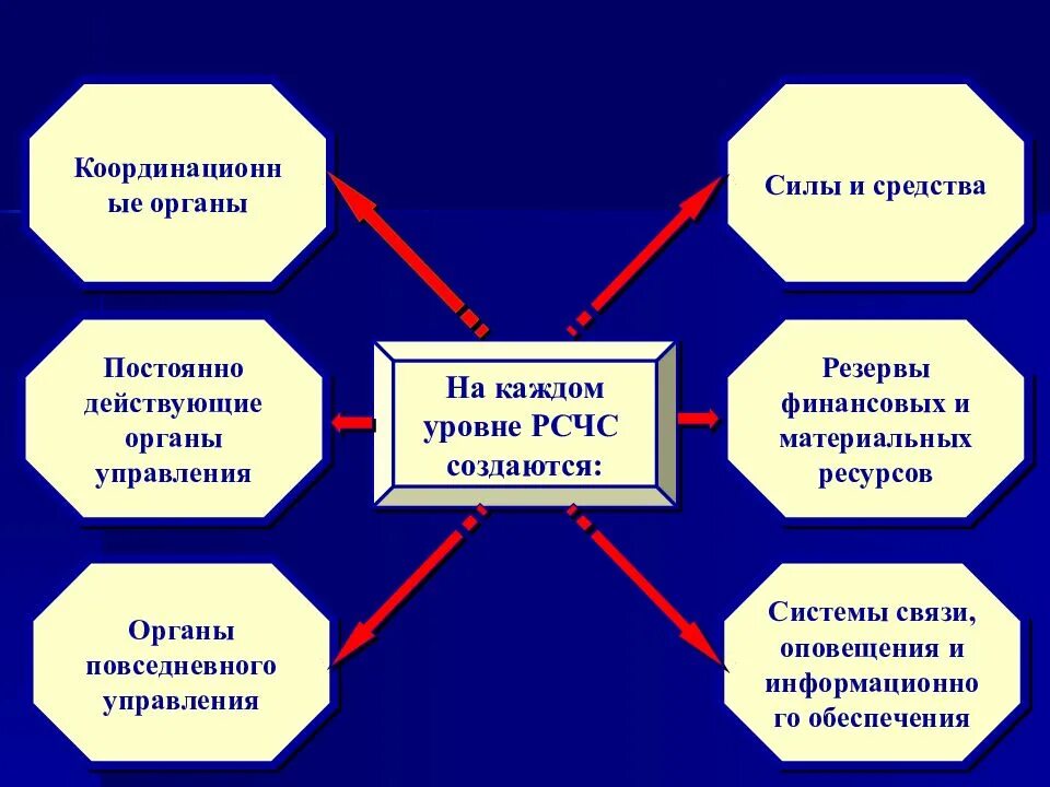 На каждом уровне РСЧС создаются органы органы управления. Органы управления на каждом уровне РСЧС. Постоянно и повседневно действующие органы управления. Что создается на каждом уровне РСЧС.