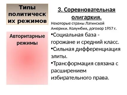 Трансформация элит