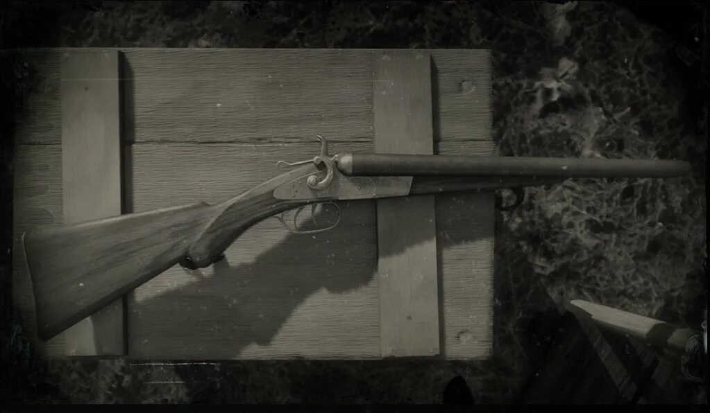 Рдр 2 винтовка с откидным затвором. Rdr 2 double barrel shotgun. двуствольный дробовик рдр 2. двуствольное ружье рдр2. red dead redemption 2 double-barreled shotgun.