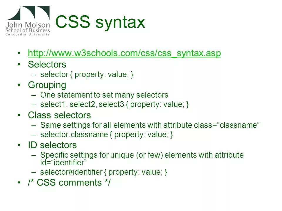Name id value 1 class. Name id value 1 class