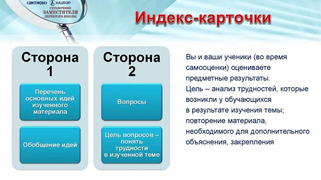 Что такое индекс на карточке. Индекс карточки для учебы. Прием индекс карточки. Индекс-карточки пример.