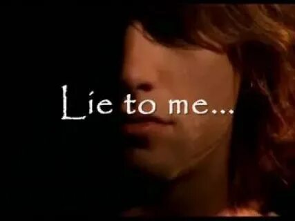 Lie to me песня
