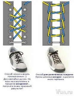 Обозначение шнурков на берцах