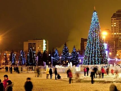 Новогодние праздники в самаре