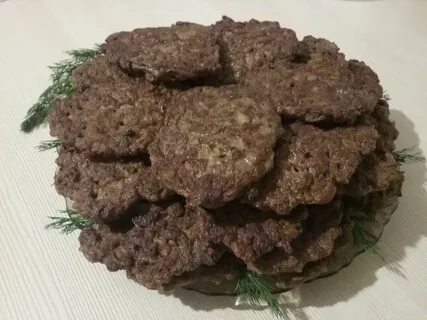 Котлеты из печени с рисом