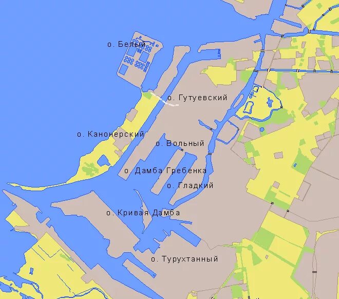 Какие водные объекты находятся в санкт петербурге