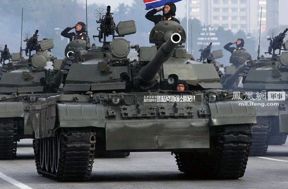 Чхонмахо-216. Т-55 КНДР. Северокорейский танк Pokpung-ho. Танк Чонма-216.
