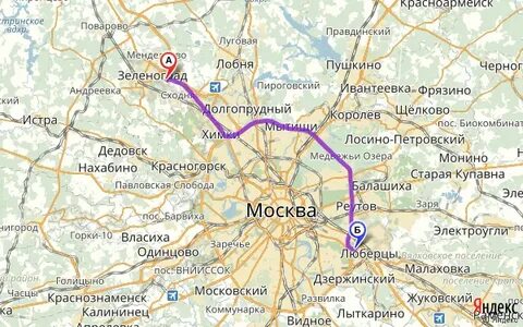 Поварово московская область на карте