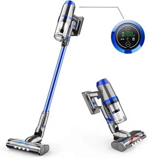 ZOKER Cordless Vacuum, Stick Vacuum with 5 Stages High Efficiency Filtratio...