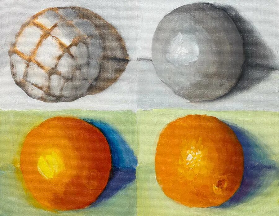 Paint exercise. Painting process. my painting process.