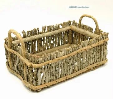 Корзина из веток своими руками