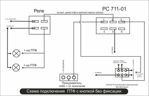 Схема подключения рс
