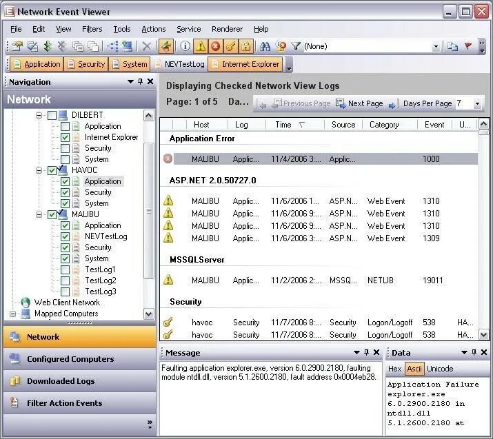 Net events