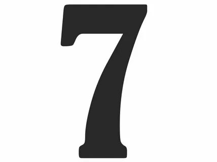 Изображение числа 7 3