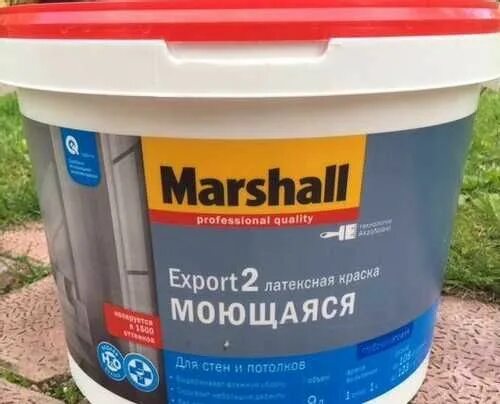 Краска для стен и потолков marshall. Краска маршал фасадная силикон акриловая. краска фасадная силикон-акриловая akrikor marshall. краска marshall export 2. краска для кухни и ванной marshall bw 2,5л (5183646).