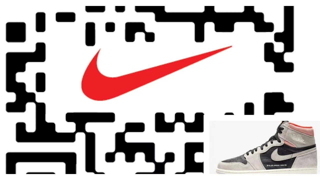 QR code Nike. QR code Nike Air Jordan 1 Low. QR код на кроссовках Nike. Оригинальные Nike QR.