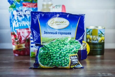 Свежемороженый горошек