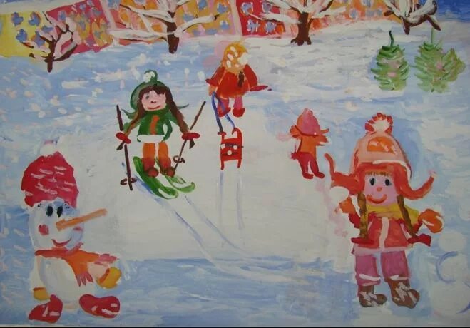 как я провел новый год 2 класс. зимние забавы рисунок. новогодние каникулы рисунок. сочинение на темутновый год. как я провел новый год 2 класс.