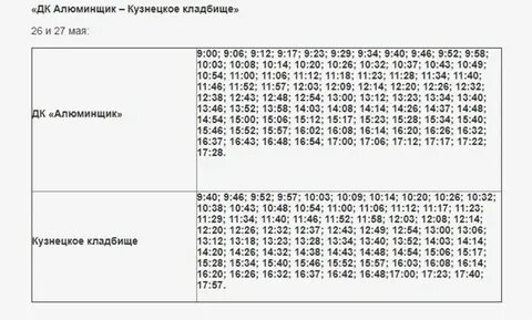 Расписание автобусов новокузнецк 67 маршрут