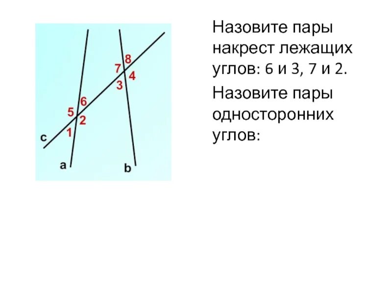 Изобразите накрест лежащие углы. Накрест лежащие односторонние и соответственные углы. Лежащие односторонние соответственные углы. Накрест лежащие углы 7 класс. Накрест лежащие односторонние и соответственные углы задачи.