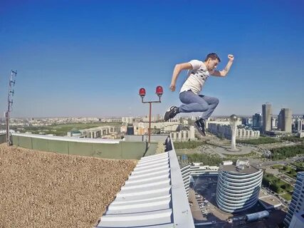 Roof jumping