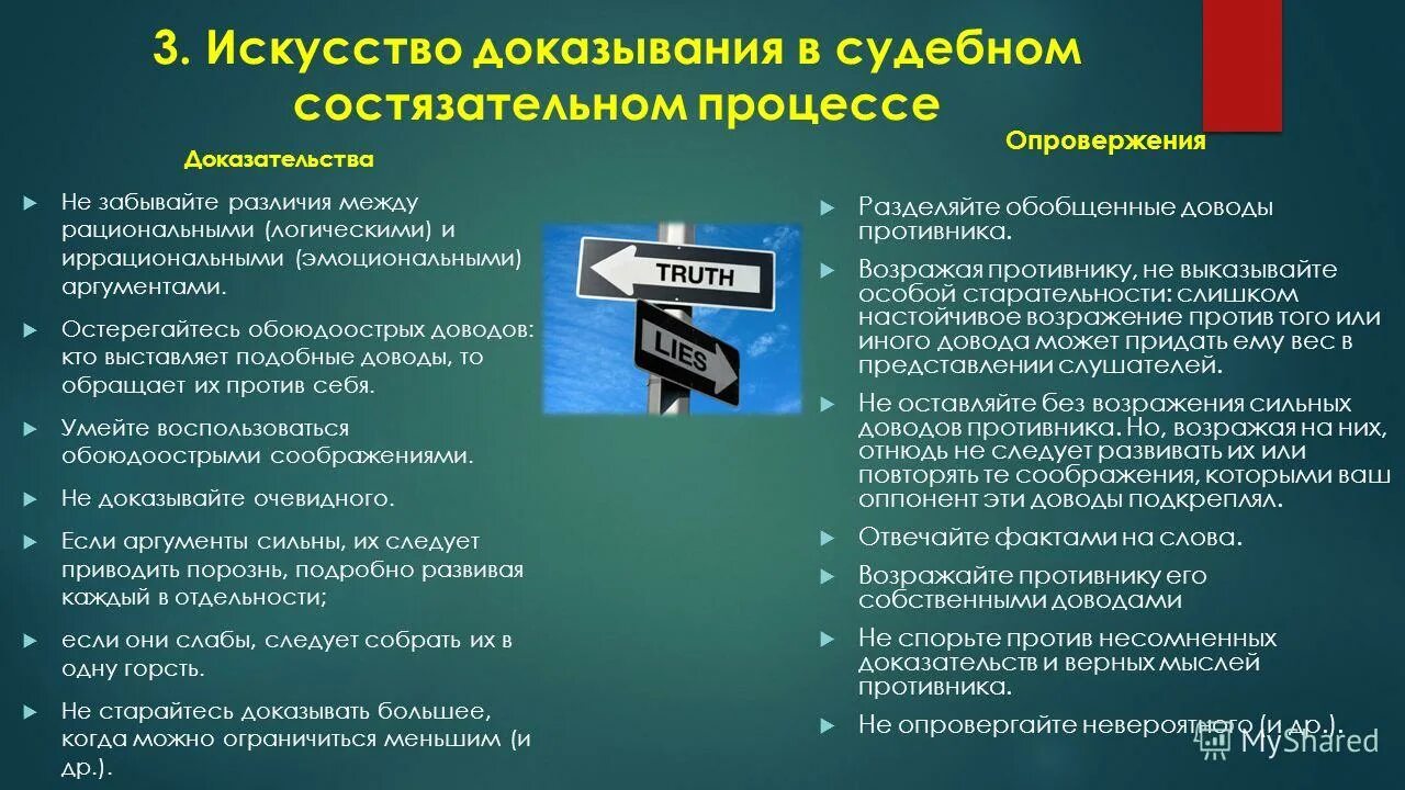 Воспользоваться доказать