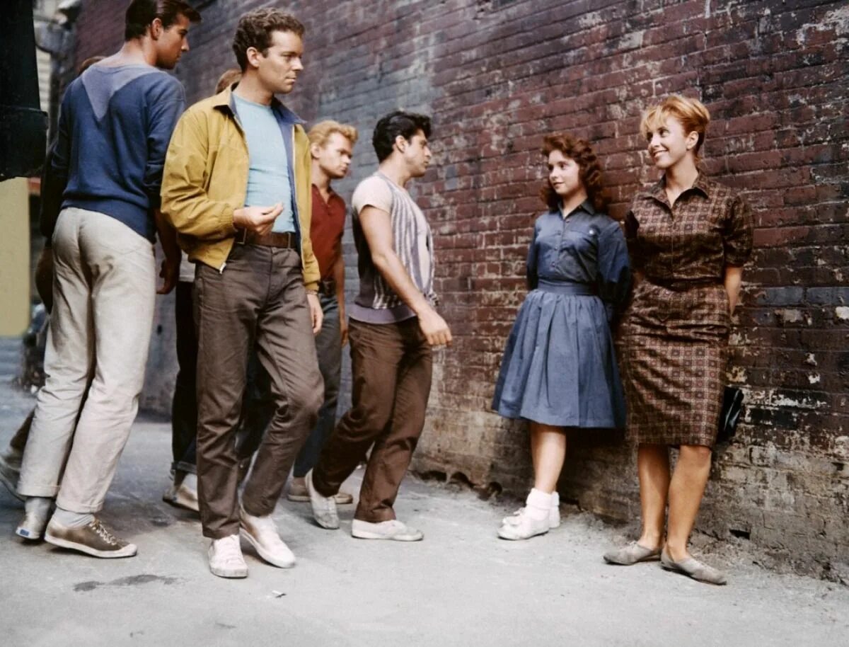 Вестсайдская история / West Side story (1961). Вестсайдская история 1961 кадры. W stories