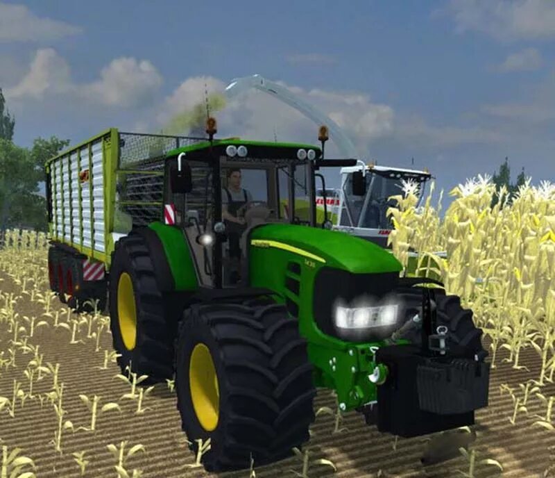 John Deere 7430 фарминг 17. Джон Дир 7430. Farming Simulator 2013 трактора. Игра трактора фермер симулятор 2000. Игра где можно ездить на тракторах