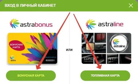 Astra карта
