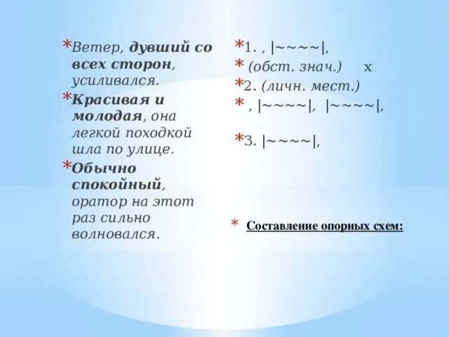 Ветер усилился предложение. Дувший со всех сторон ветер усиливался причастный оборот. Ветер дувший с моря всё время усиливался. Дувший со всех сторон ветер усиливался разобрать. Обособленное определение 8 класс ветер дувший с моря.