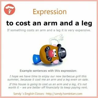 An arm and a leg meaning