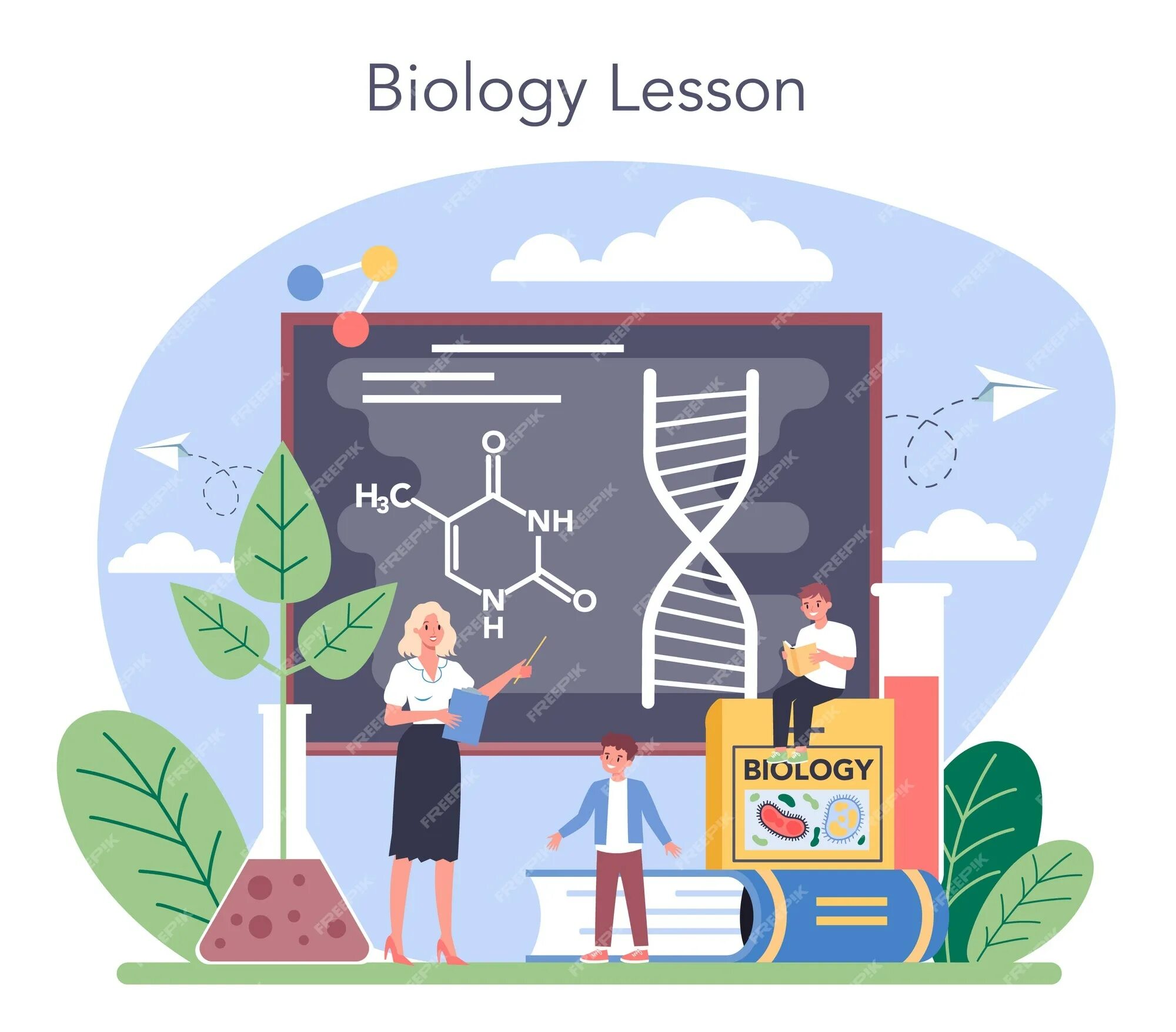 Биология вектор. Красивые картинки биология. Биология фон картинки. Biology cartoon.