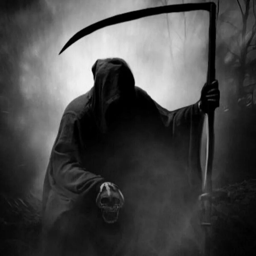 Смерть с косой на аву. Грим рипер мрачный жнец. Смерть с косой. Ава с косой. Человек в капюшоне с косой.