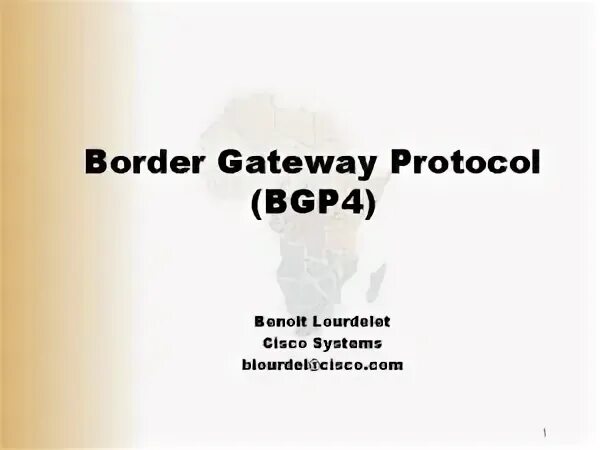 Border gateway protocol. Border gateway protocol