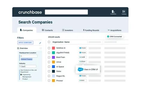Crunchbase vs Numerator Insights.