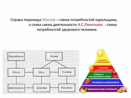 Тест деятельность и потребности