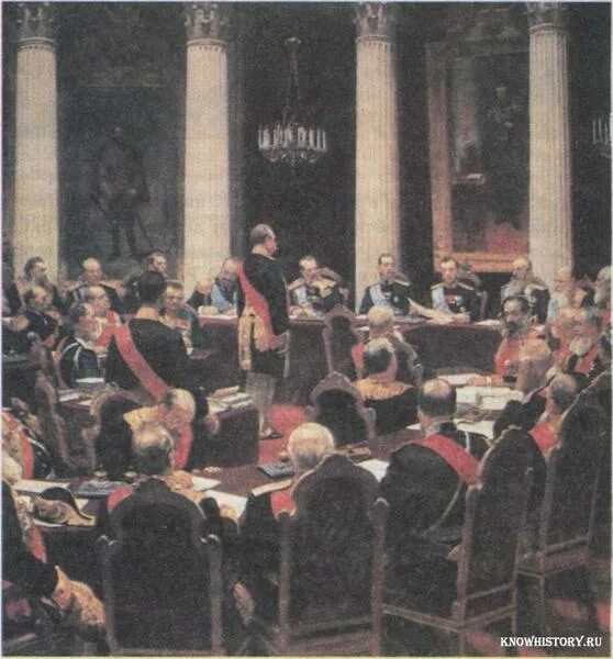 Учреждение государственного совета министерств. Заседание госсовета 1801г репин. репин заседание государственного совета картина. госсовет 19 век.