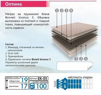 Матрас optimum