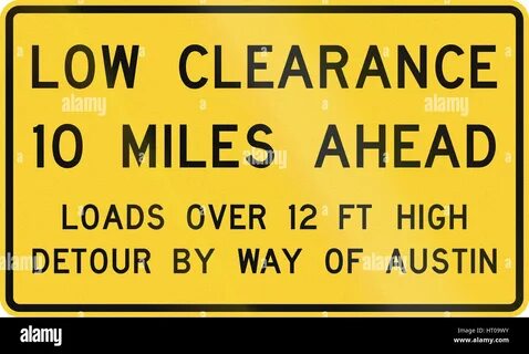 Warning low
