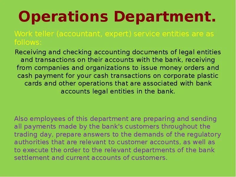 Their accounts were