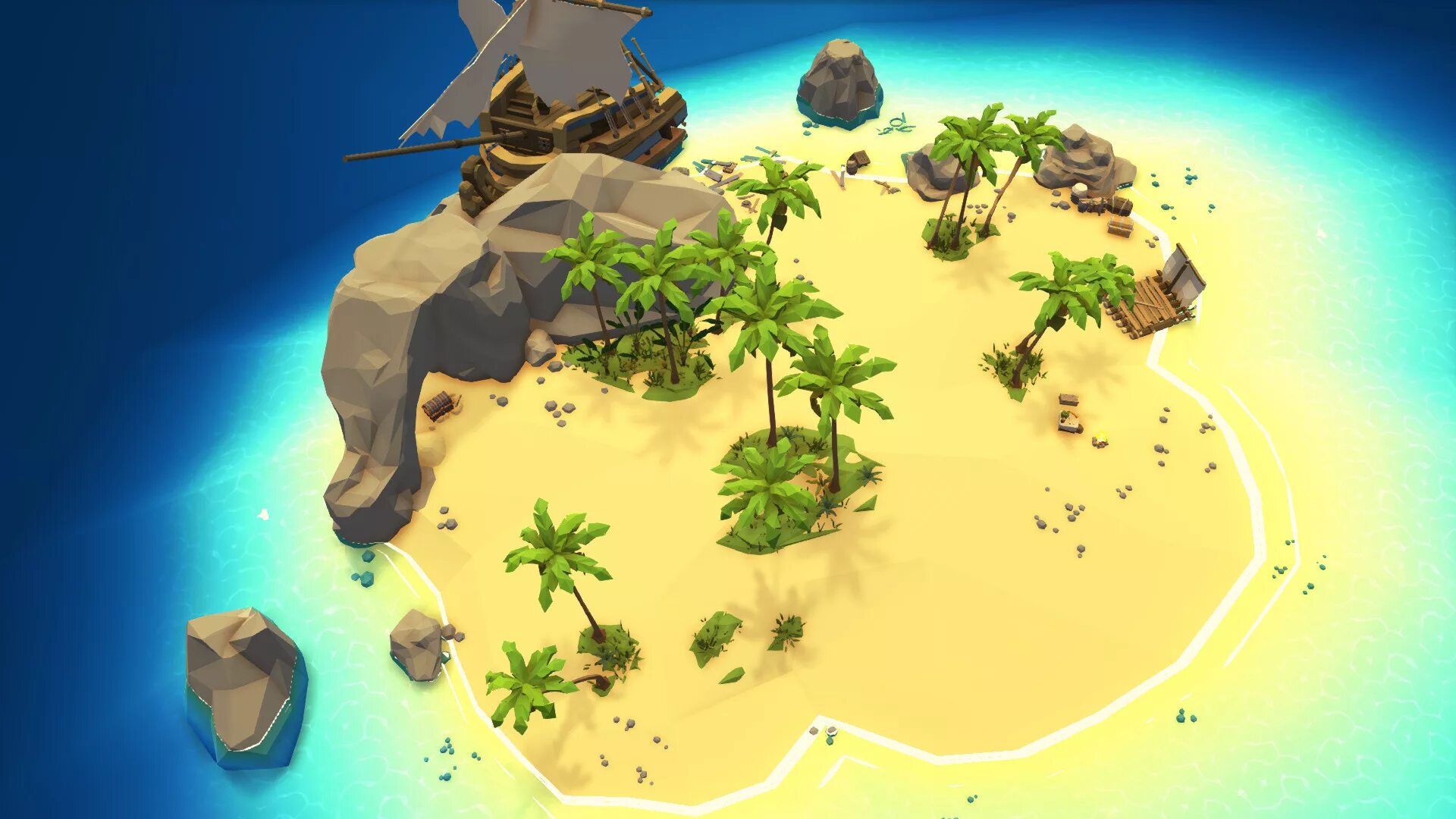 Island without shadows
