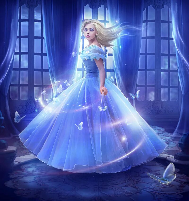 Платья сказочных принцесс. Принцессы в красивых платьях. Золушка фэнтези. Красивая принцесса.